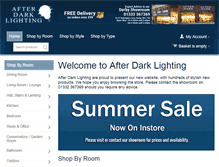 Tablet Screenshot of afterdarklighting.co.uk